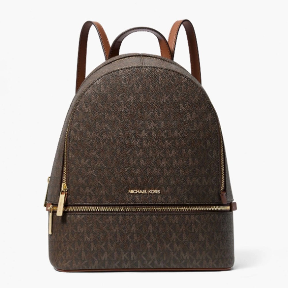 【MICHAEL KORS】MK 經典 Rhea蛋形中型後背包-細節圖2