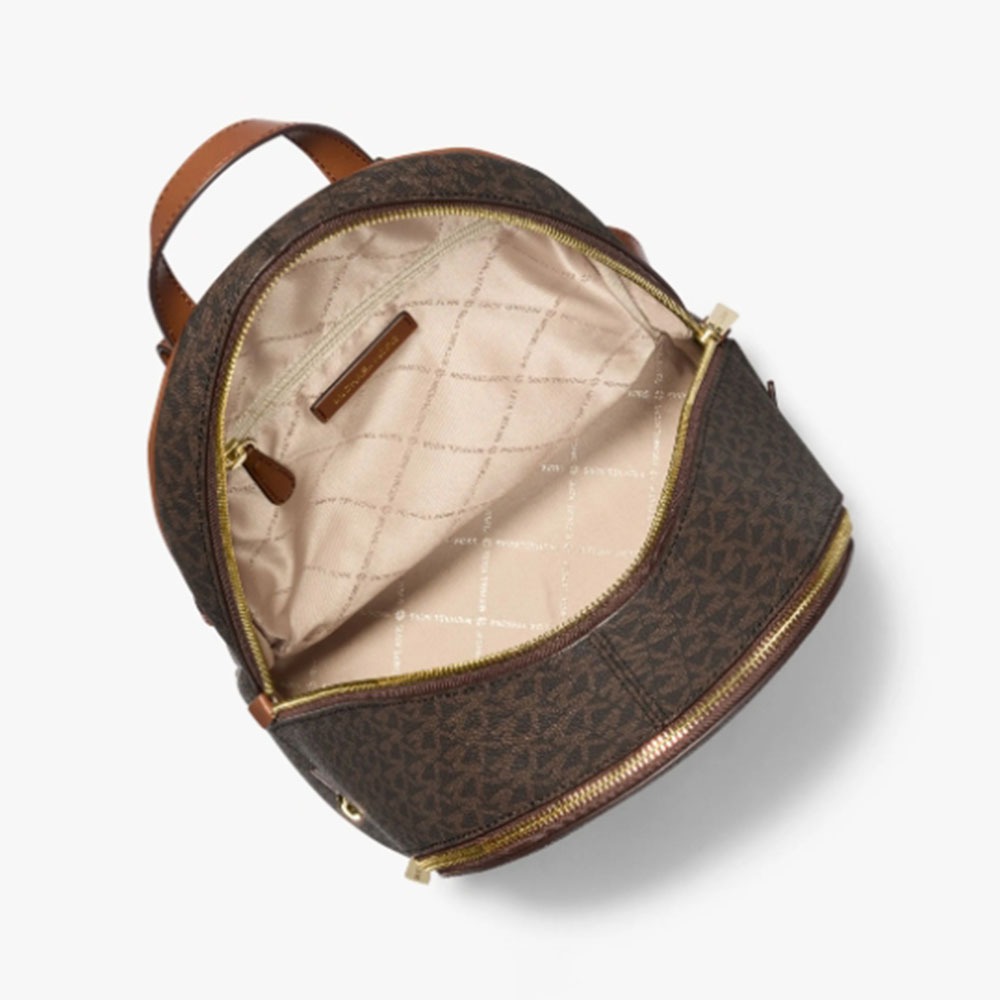 【MICHAEL KORS】MK 經典 Rhea蛋形中型後背包-細節圖3