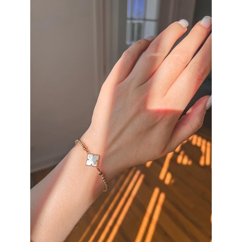 【Adornia 】貝母波光珍珠系列飾品  -銀色-細節圖3