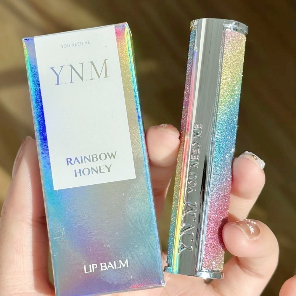 韓國【Y.N.M】彩虹蜂蜜溫感變色潤唇膏3g 效期2028以後-細節圖4