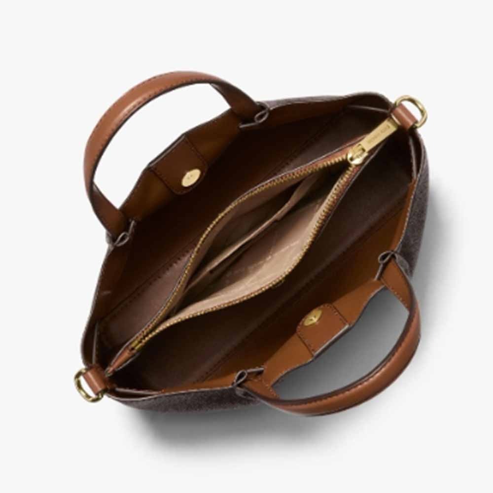 【MK】 Carson 小型 鵝卵紋 皮革 手提包 斜背包 包包-細節圖3