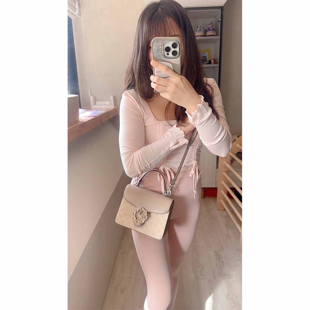 【Coach】Courtney Top Handle Bag 手提包 斜背包-細節圖2