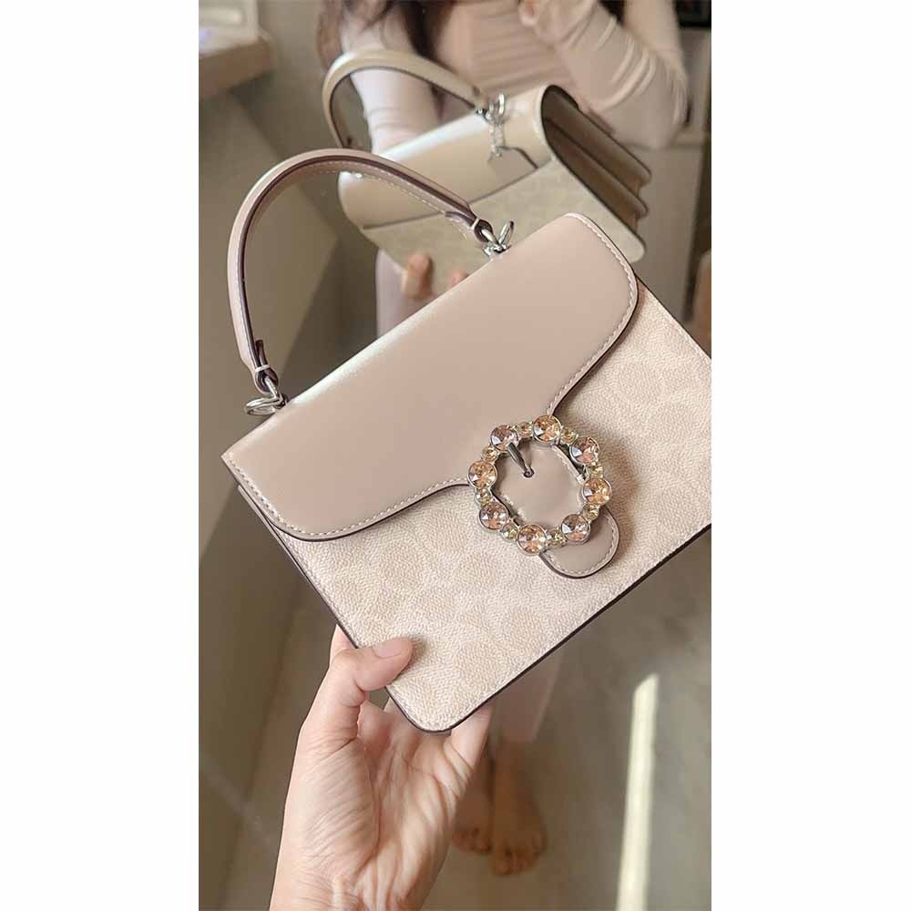 【Coach】Courtney Top Handle Bag 手提包 斜背包-細節圖4
