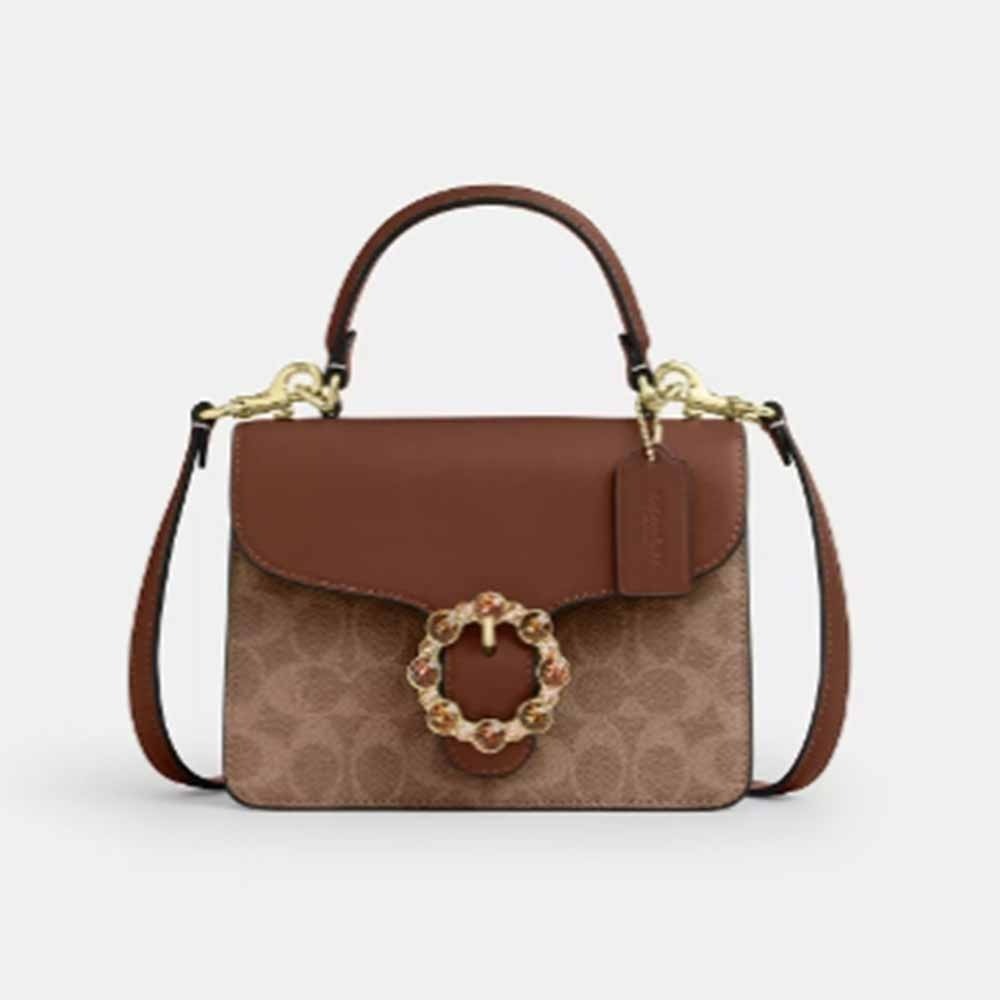 【Coach】Courtney Top Handle Bag 手提包 斜背包-規格圖9