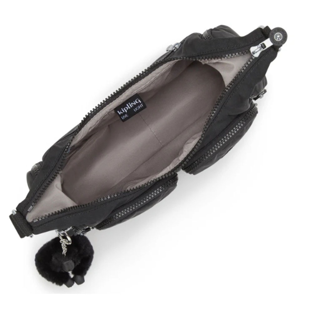 【Kipling】Rikka MINI 多拉鍊收納側背包-細節圖6