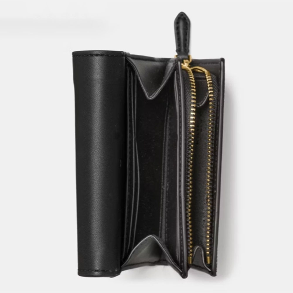 【Kate Spade】 KS 對開 L零錢 Bridget Crinkle小短夾 包包-細節圖8