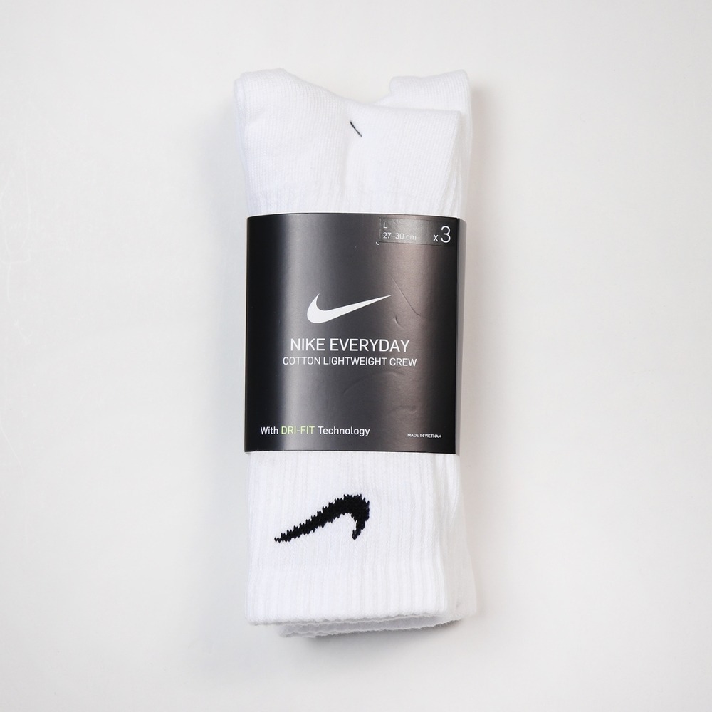 【Nike】 Everyday  Lightweight Crew  中筒襪 襪子 一組三雙 SX7676-100-細節圖4
