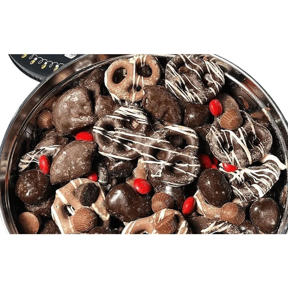 【Trader Joe’s 】TJ Jingle Jangle 巧克力派對鐵盒 / 咖啡豆-細節圖4