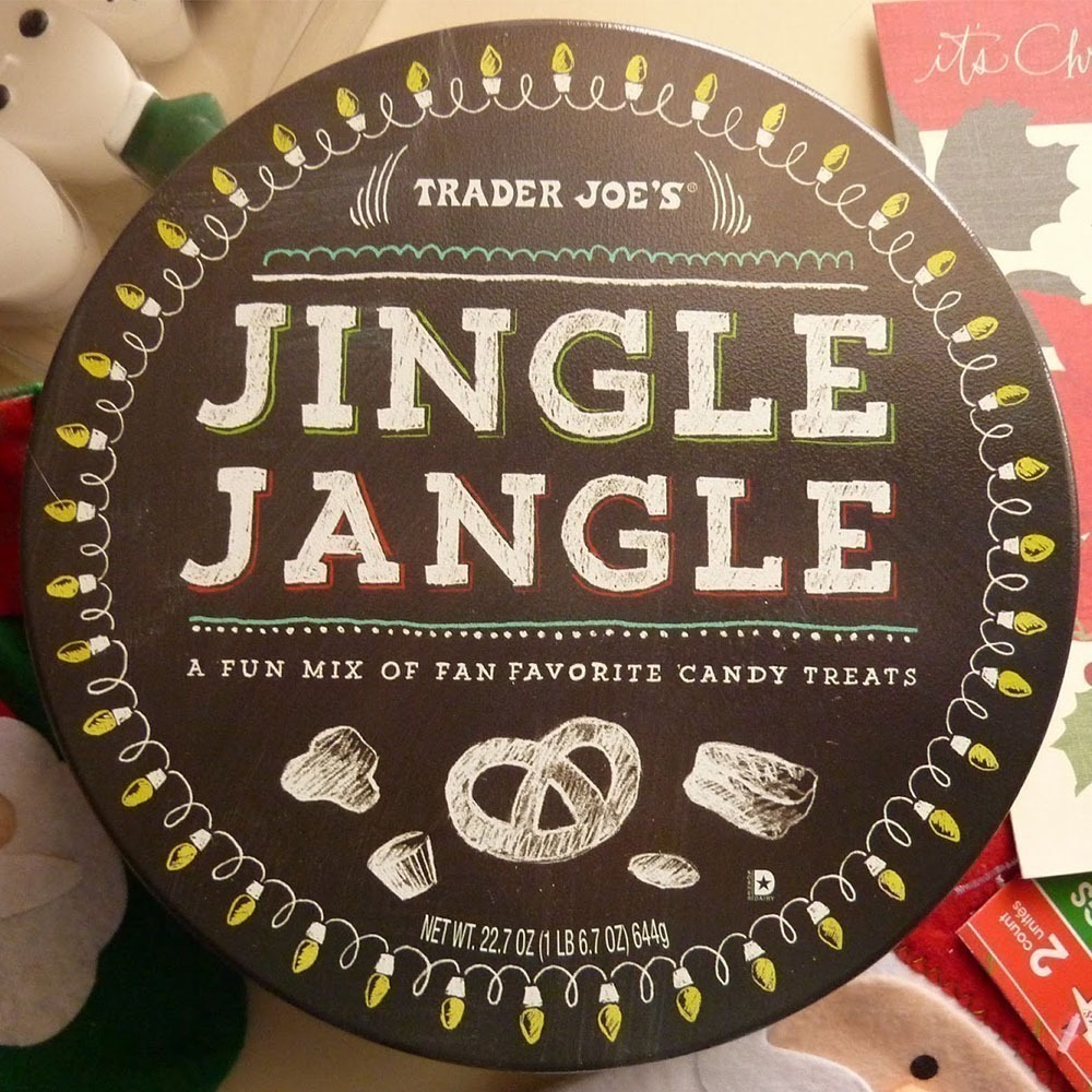 【Trader Joe’s 】TJ Jingle Jangle 巧克力派對鐵盒 / 咖啡豆-細節圖4