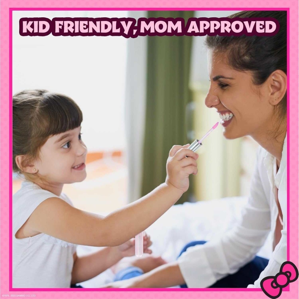 🎀【超人氣 TownleyGirl 無毒兒童彩妝禮盒｜Kitty 夢幻派對組】🎀-細節圖4