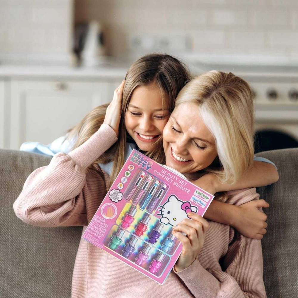 🎀【超人氣 TownleyGirl 無毒兒童彩妝禮盒｜Kitty 夢幻派對組】🎀-細節圖8