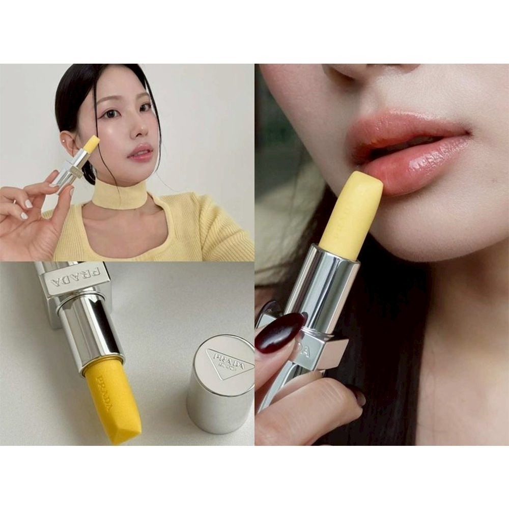 【PRADA】經典 潤唇膏 ~ 妄甜香蕉 1.3g 小樣 效期2028/04-細節圖2