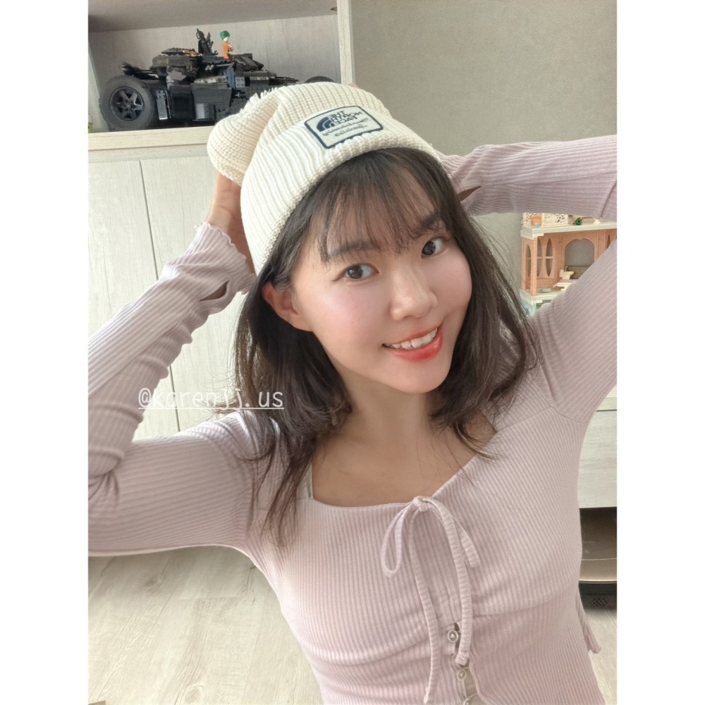 【7-ELEVEN門市團購】超可愛❤️❤️【The North Face】北臉 毛球 毛帽-細節圖3