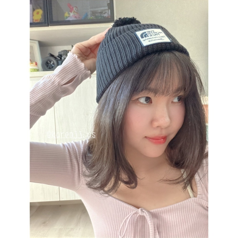 【7-ELEVEN門市團購】超可愛❤️❤️【The North Face】北臉 毛球 毛帽-細節圖10