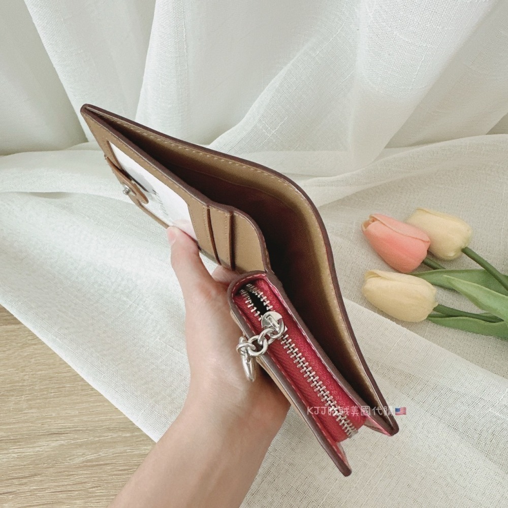 【7-ELEVEN門市團購】【Coach】各式經典 防刮 老花 零錢 短夾 皮夾 包包 對開-細節圖3