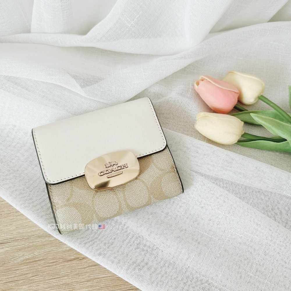 【7-ELEVEN門市團購】【Coach】各式經典 防刮 老花 零錢 短夾 皮夾 包包 對開-細節圖6