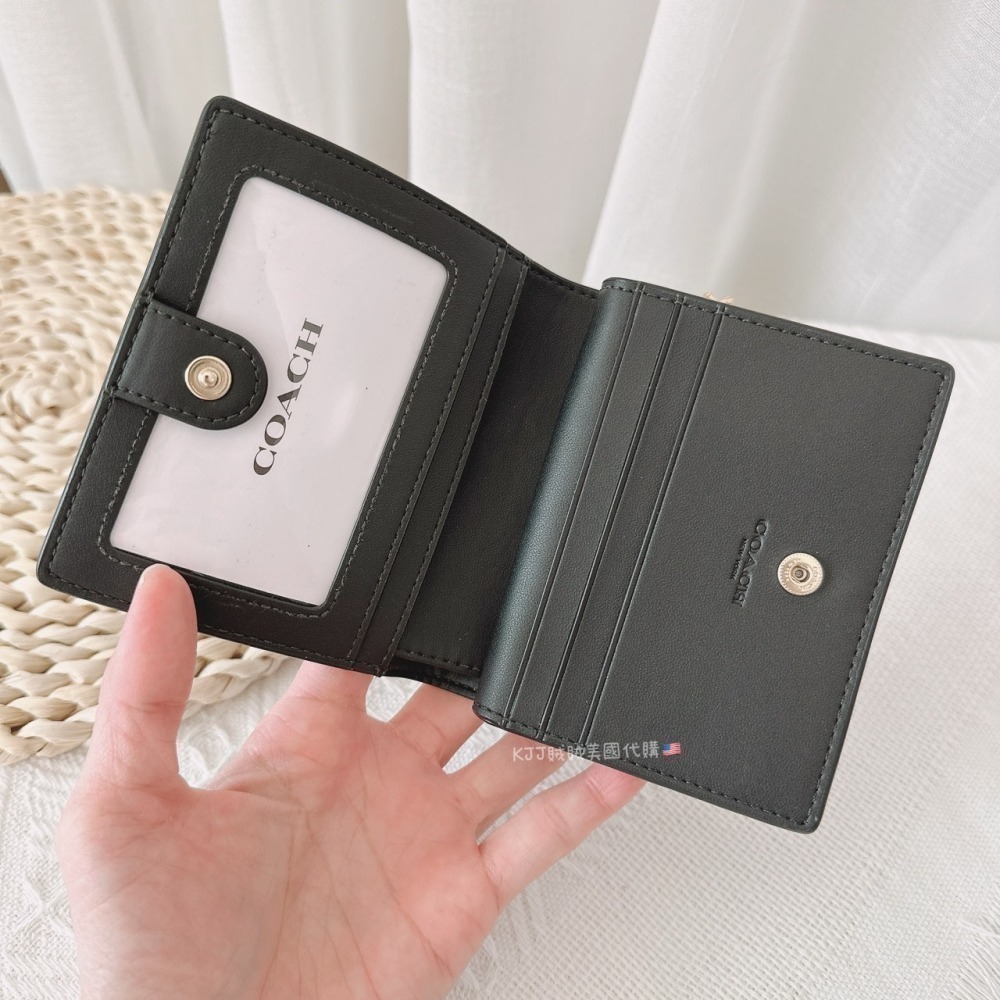 【7-ELEVEN門市團購】【Coach】各式經典 防刮 老花 零錢 短夾 皮夾 包包 對開-細節圖10