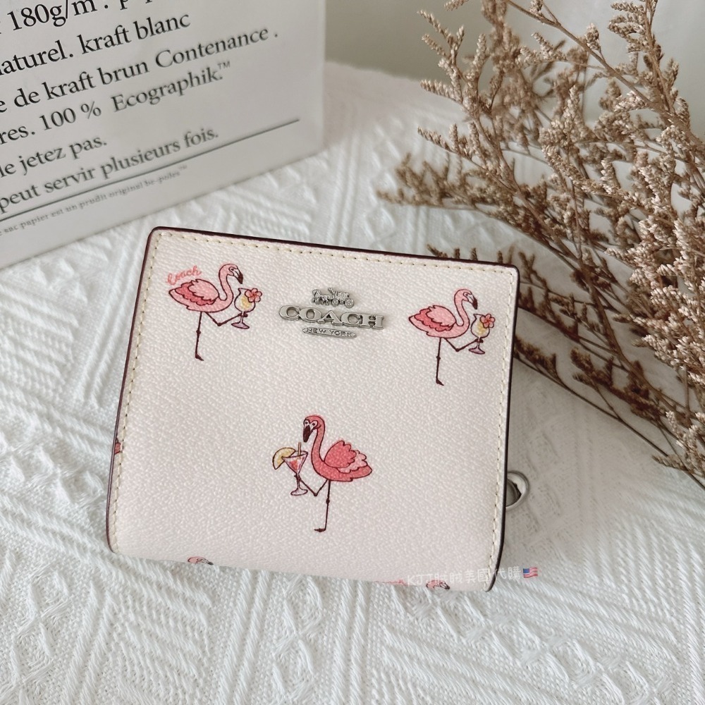 【7-ELEVEN門市團購】【Coach】各式經典 防刮 老花 零錢 短夾 皮夾 包包 對開-規格圖11