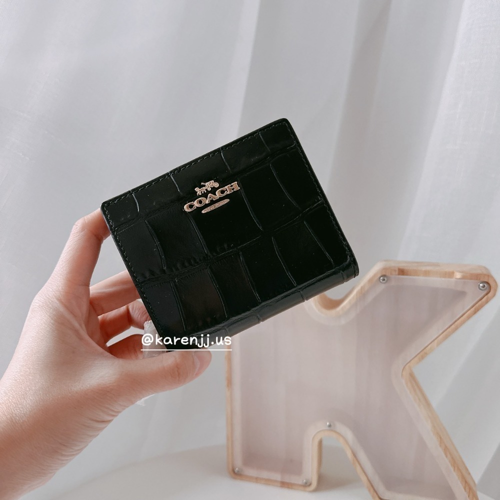 【7-ELEVEN門市團購】【Coach】各式經典 防刮 老花 零錢 短夾 皮夾 包包 對開-規格圖11