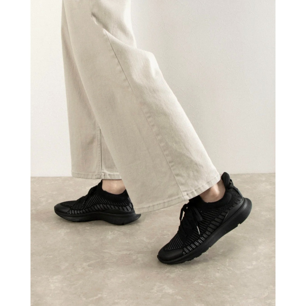 【FITFLOP】 Vitamin Knit 針織彈力運動鞋（經典全黑）-細節圖5