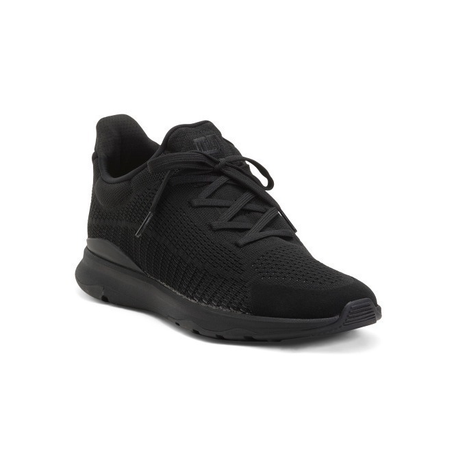 【FITFLOP】 Vitamin Knit 針織彈力運動鞋（經典全黑）-細節圖4