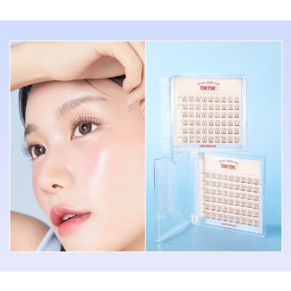 韓國【CORINGCO】Tok Tok Hara無膠 睫毛👁️ 韓國免膠睫毛必收款‼️-細節圖3