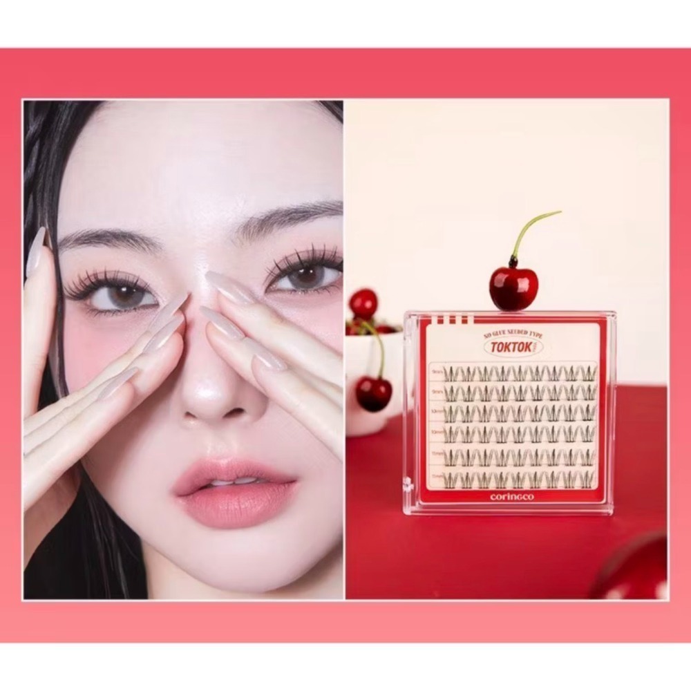 【CORINGCO】無膠睫毛~紅盒