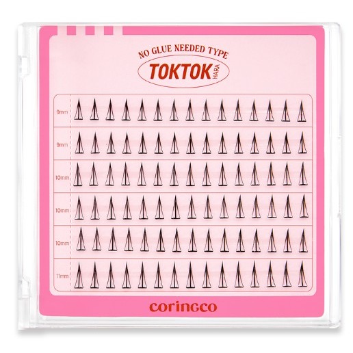 韓國【CORINGCO】Tok Tok Hara無膠 睫毛👁️ 韓國免膠睫毛必收款‼️-規格圖5