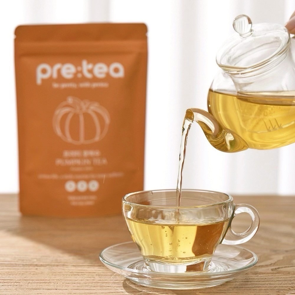 韓國人氣爆紅飲品！【PRETEA】南瓜茶（1.5g*20包）-細節圖4