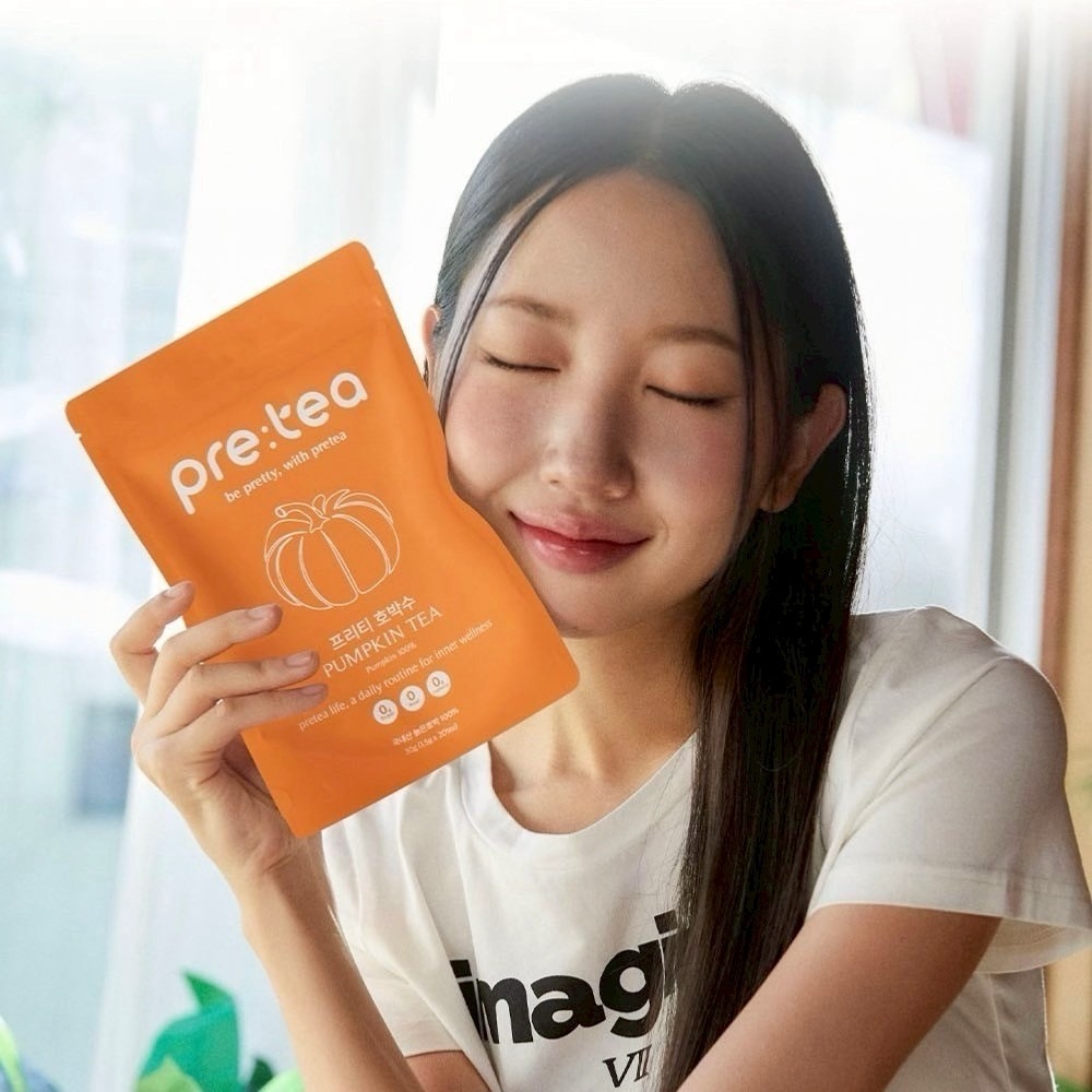 韓國人氣爆紅飲品！【PRETEA】南瓜茶（1.5g*20包）-細節圖7