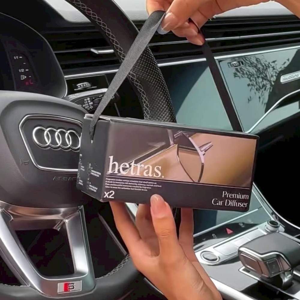 【hetras.】車用擴香77ml*2入#飯店木質香-細節圖2