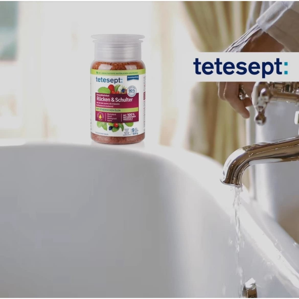 🛁 德國原裝進口｜tetesept 入浴海鹽 600g-細節圖3