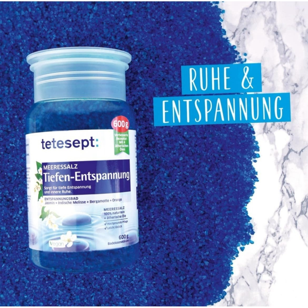 🛁 德國原裝進口｜tetesept 入浴海鹽 600g-細節圖4