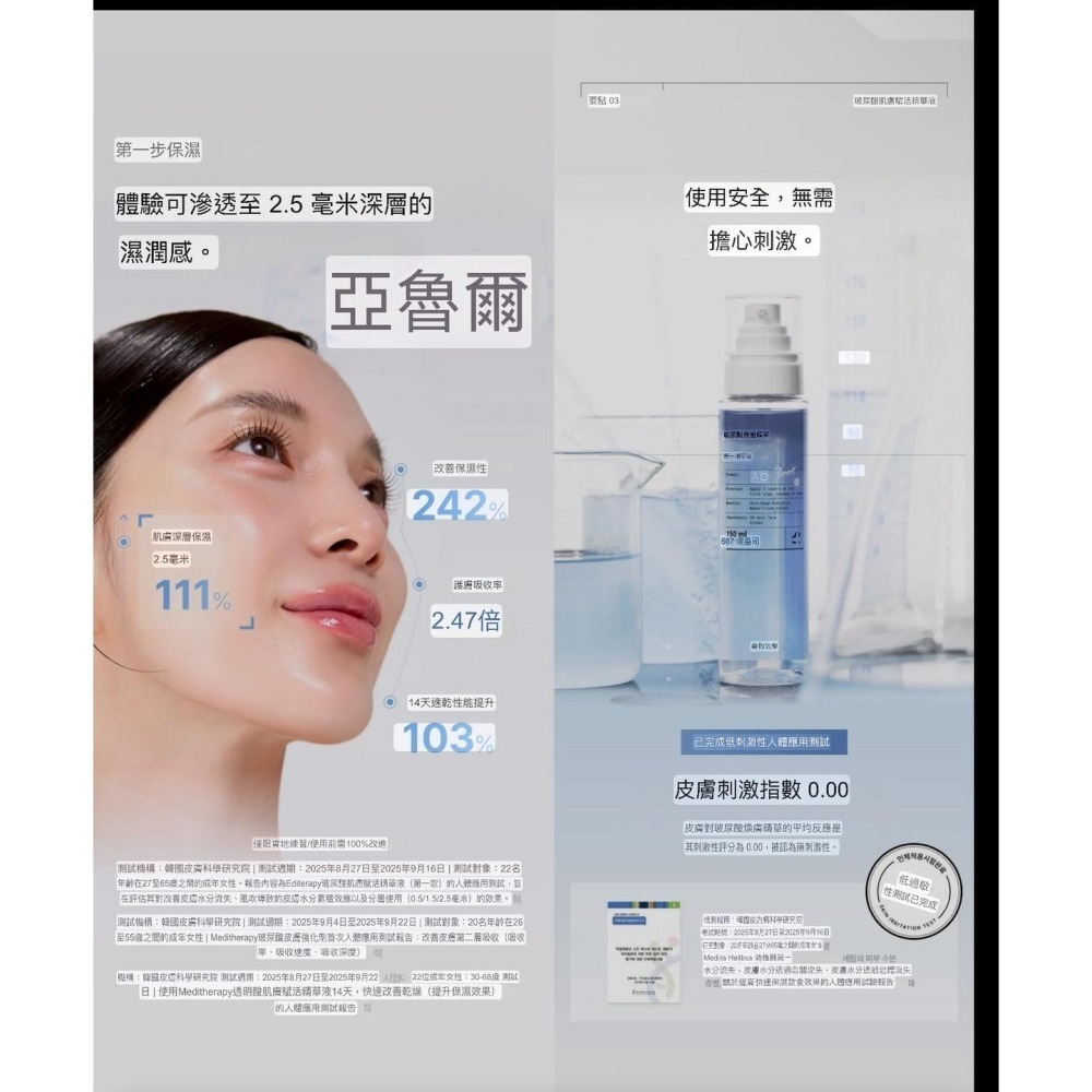 💧 MEDITHERAPY 333 玻尿酸保濕精華150ml-細節圖4