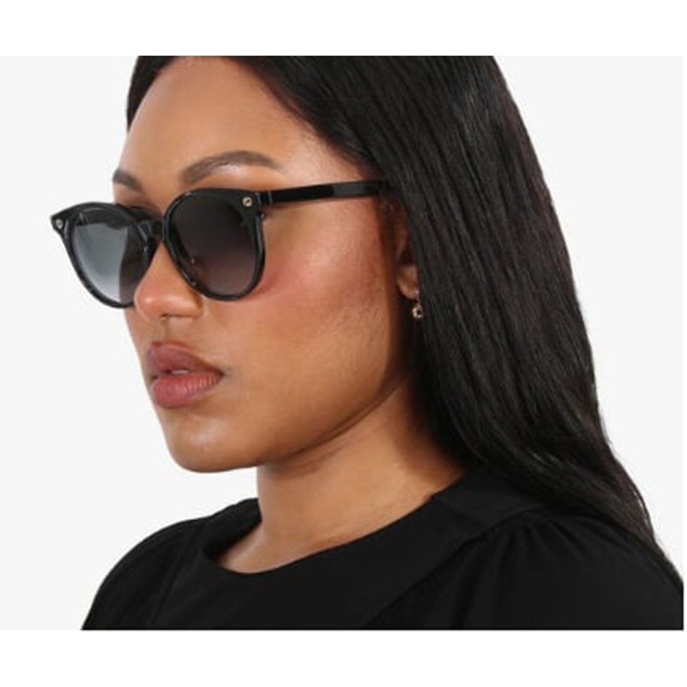 【Gucci】復古調圓框貓眼女士墨鏡🕶️ 太陽眼鏡 歐美名伶標配GG0091S-細節圖4