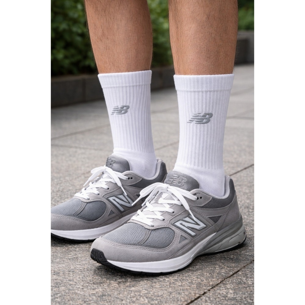 【NB】男生 經典 中筒襪（6雙組）  建議尺碼男鞋US8-12.5-細節圖3