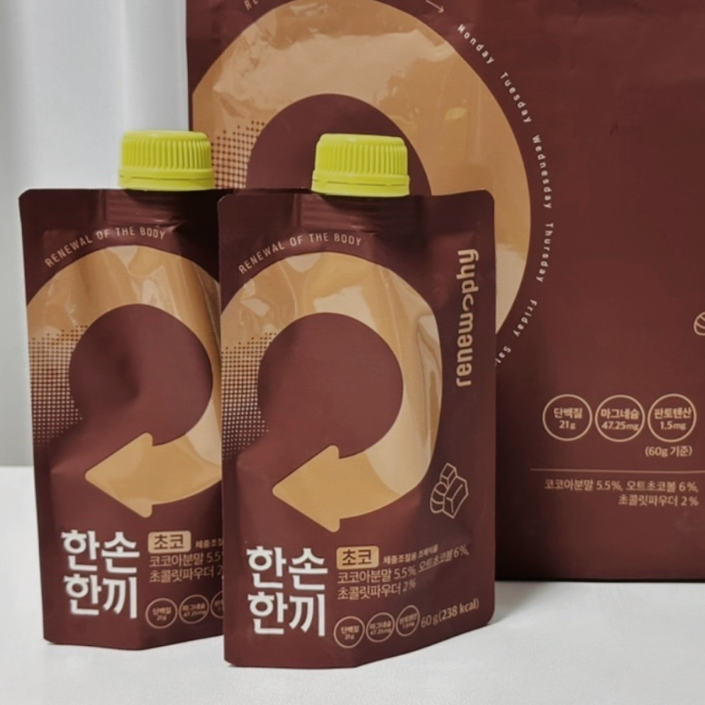 #短效期出清【RENEW PHY】巧口奶昔 60g*7包/一組  效期2026/12-細節圖5