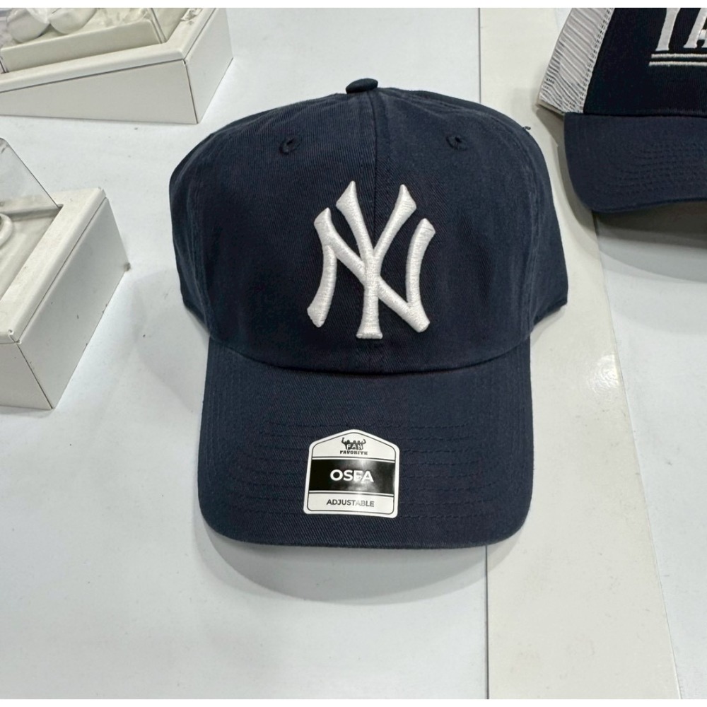 【NY】洋基棒球帽~深藍-規格圖2