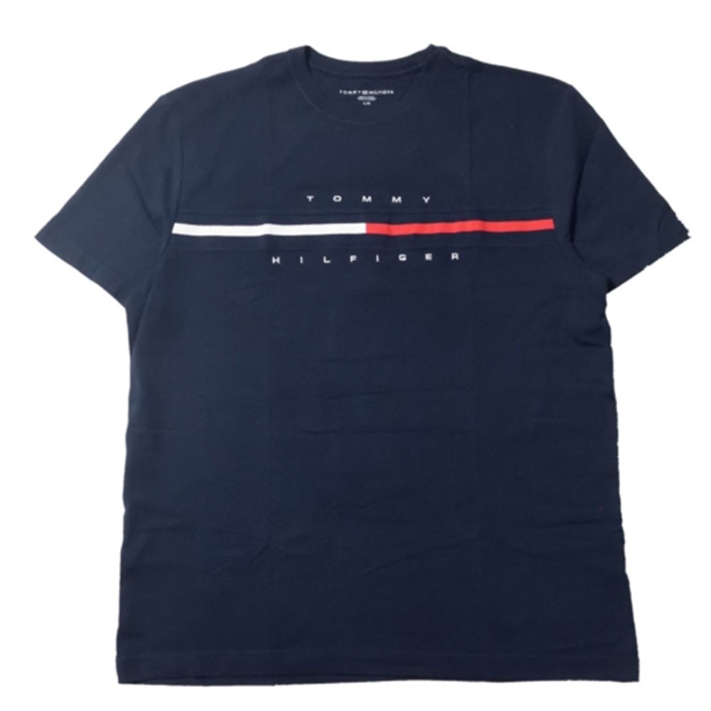 【Tommy Hilfiger】紅白線條短袖-細節圖5
