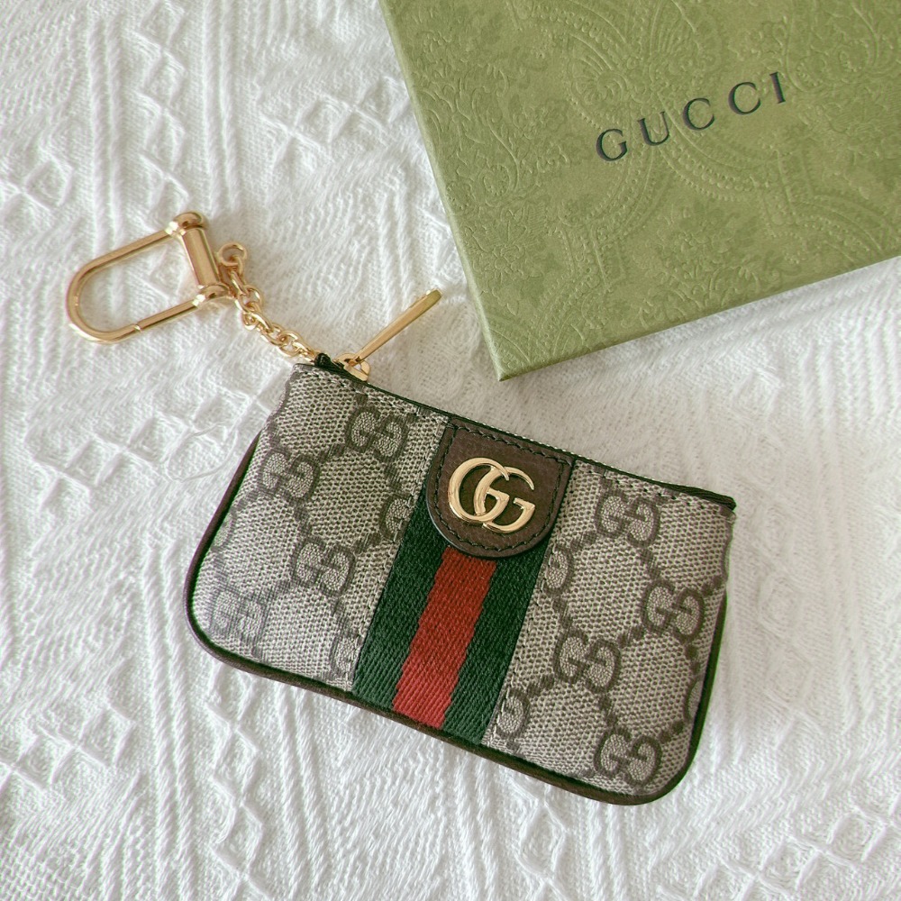 【GUCCI】Ophidia老花零錢包