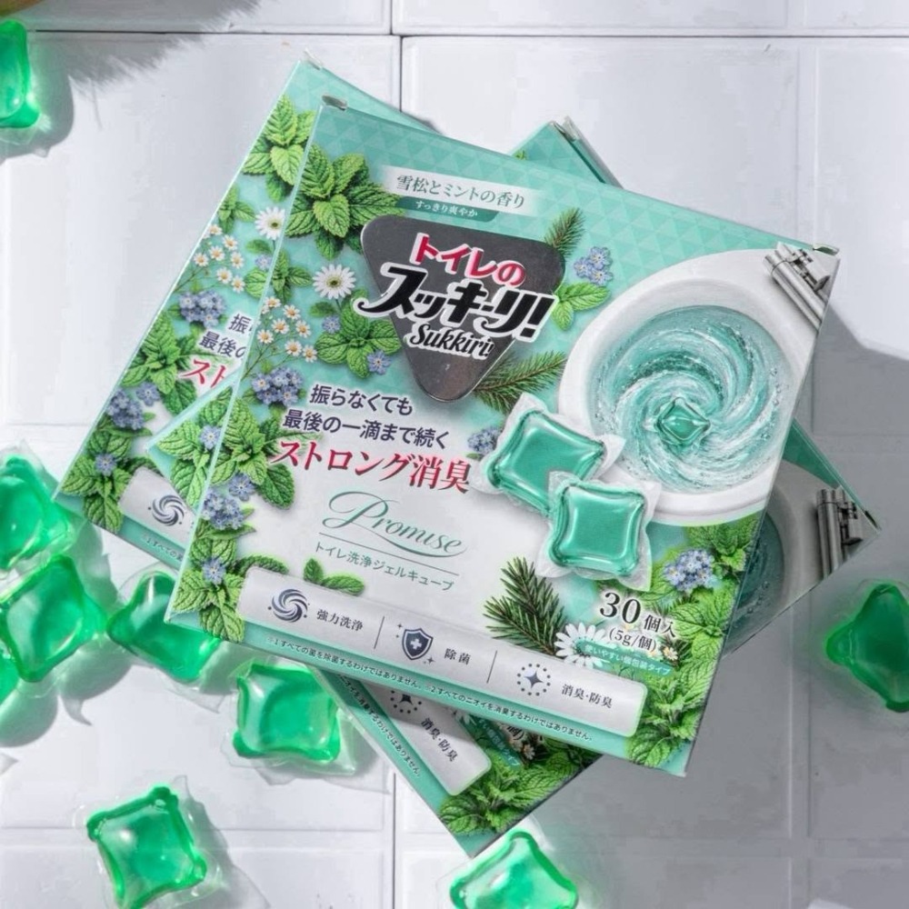【PROMISE】馬桶香氛凝膠球5g×30入*2盒