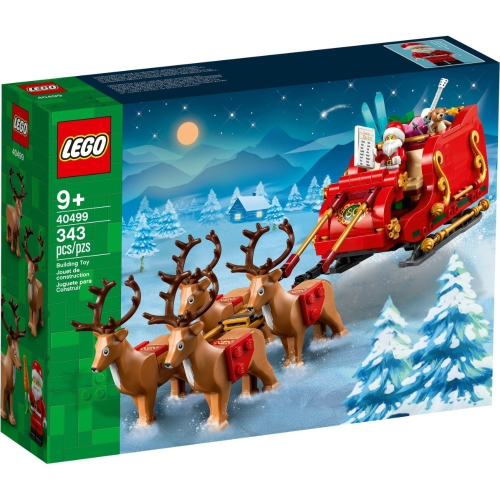 LEGO樂高 40499 聖誕老人的雪橇 聖誕老公公 麋鹿 Santa＇s Sleigh