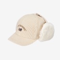 A BaO ! 韓國代購 new balance kids 燈芯絨兒童軍帽 棒球帽 毛帽 飛行帽 中性 男女童 護耳帽-規格圖8