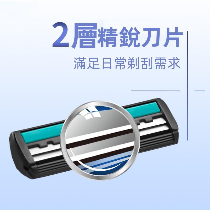 一次性刮鬍刀🔥真便宜現貨🔥拋棄式刮鬍刀 刮鬍刀 剃鬍刀 雙層雙刃刮鬍刀 男士刮鬍刀 獨立OPP袋包裝 旅行出差-細節圖2