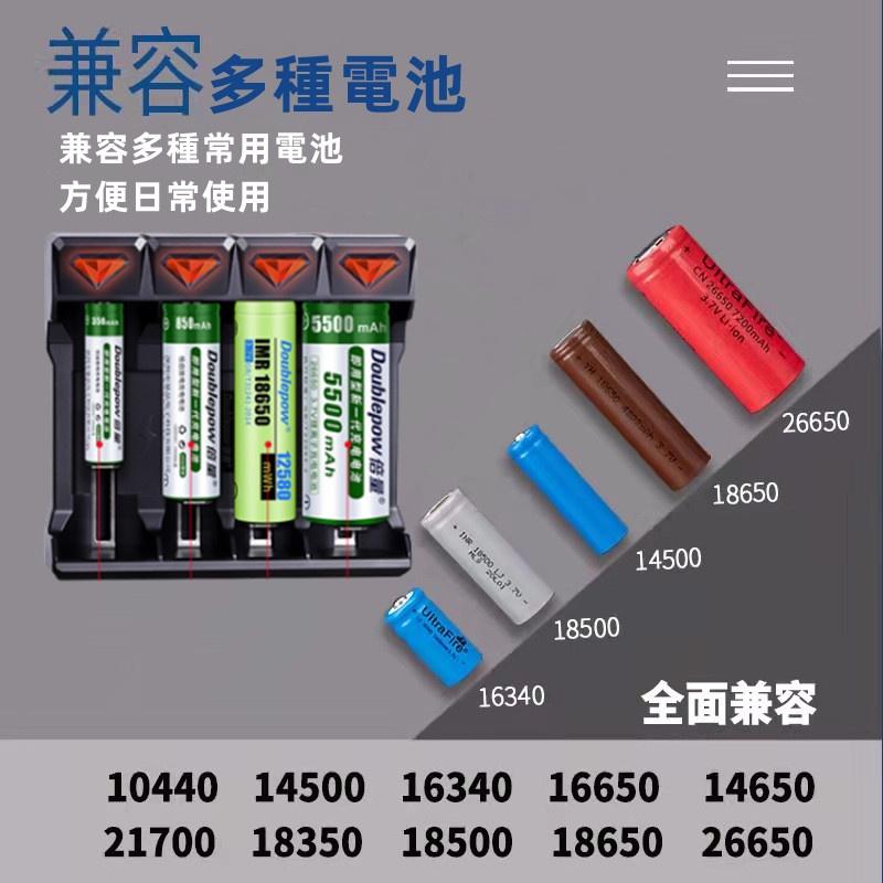 18650充電器🔥真便宜現貨🔥USB電池充電器 四槽充滿轉燈 電池充電器 鋰電池充電器 風扇電池-細節圖5