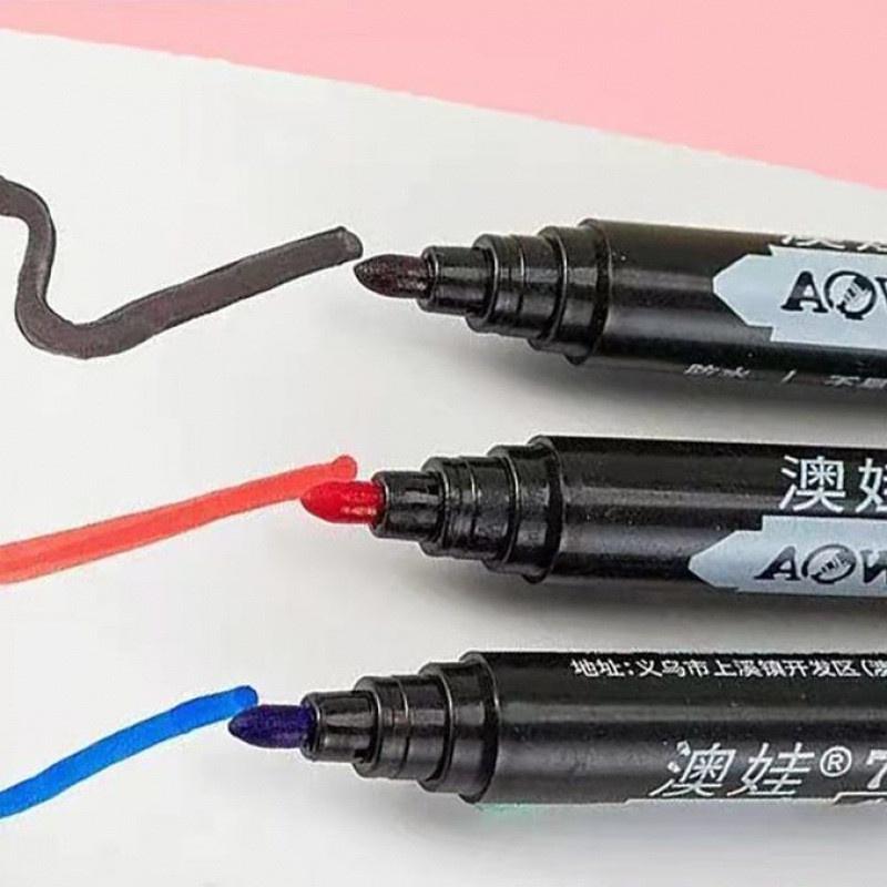 油性奇異筆🔥真便宜現貨🔥油性筆 奇異筆 記號筆 簽字筆 大頭筆 馬克筆 防水 文具 不退色-細節圖2