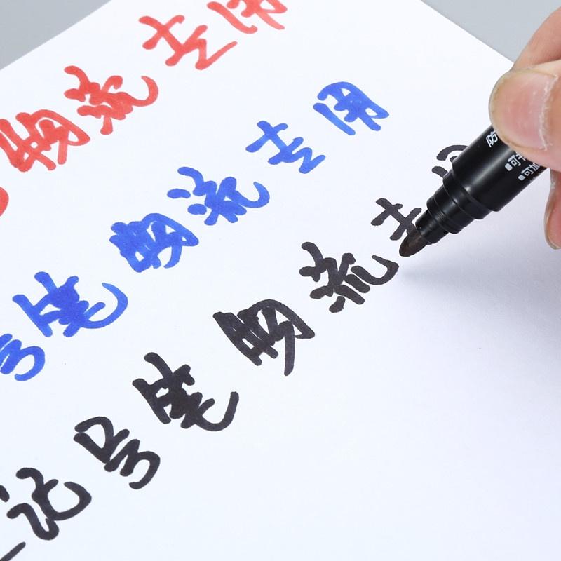 油性奇異筆🔥真便宜現貨🔥油性筆 奇異筆 記號筆 簽字筆 大頭筆 馬克筆 防水 文具 不退色-細節圖4