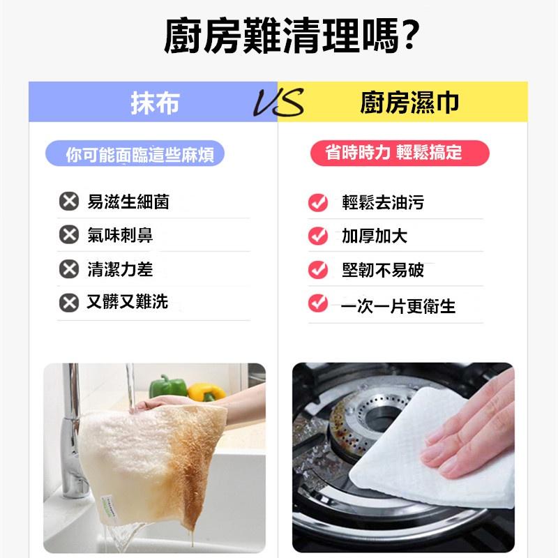 80抽廚房清潔濕紙巾🔥真便宜現貨🔥加厚加大廚房濕巾 抹布 居家清潔抹布 拋棄式抹布 清潔紙巾 去油濕紙巾 濕紙巾 廚房抹-細節圖8