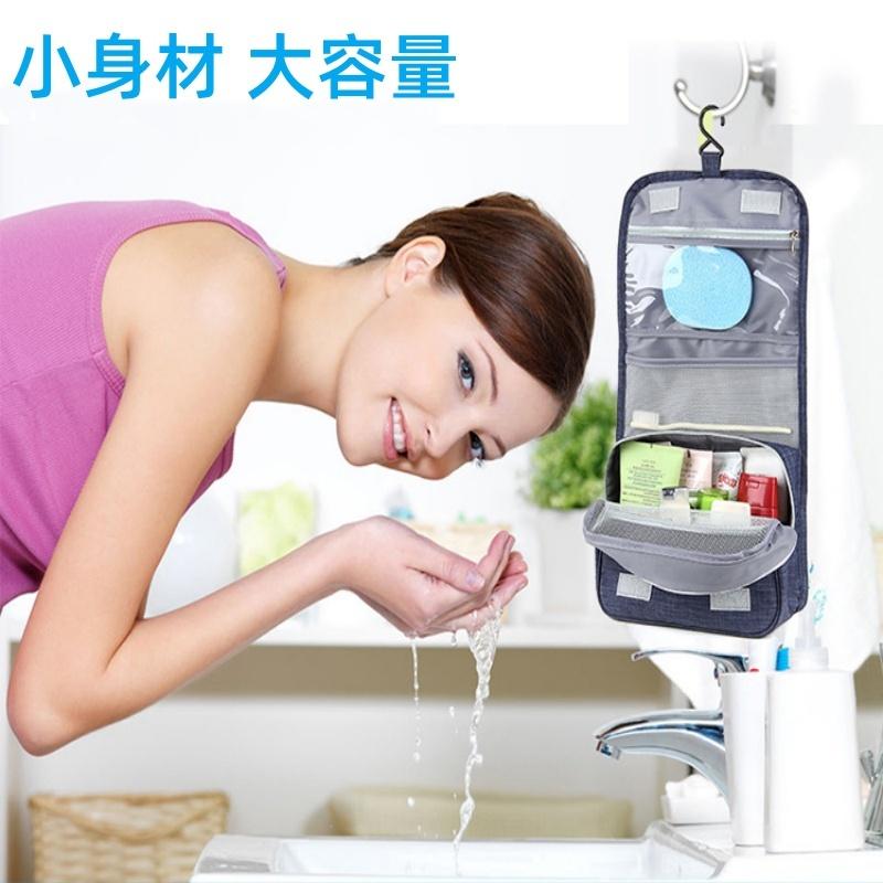 旅行洗漱包🔥真便宜🔥掛勾盥洗包 防潑水 旅行盥洗包 牛津布 梳洗包 防水盥洗包 旅行收納包 盥洗包 洗漱包-細節圖4