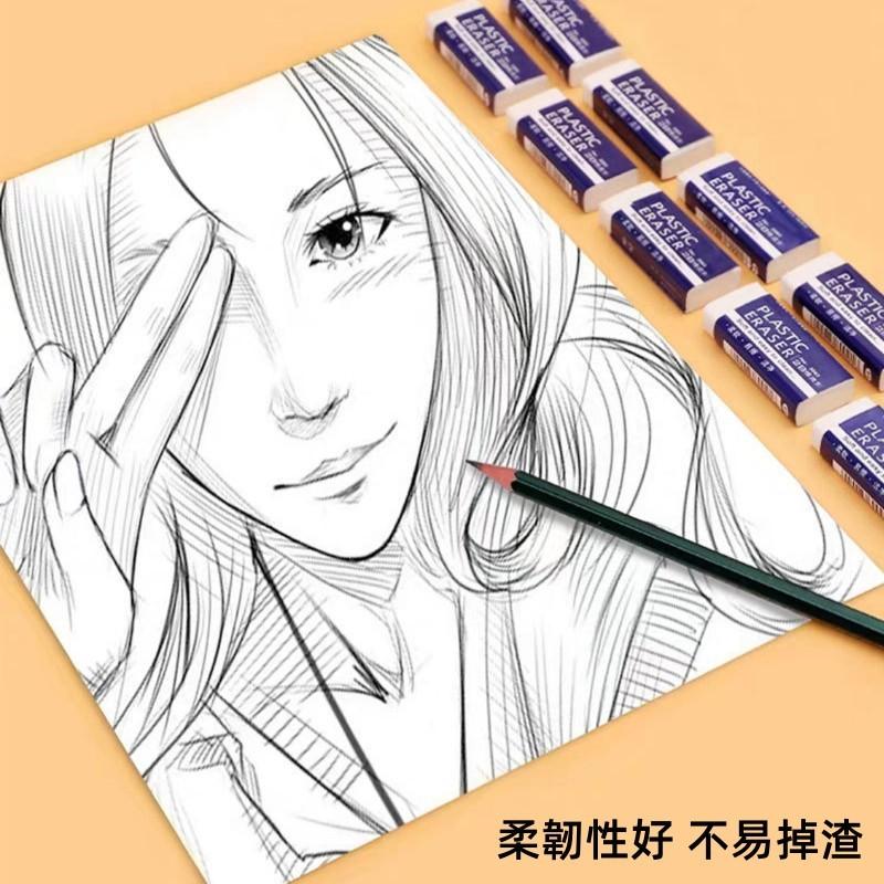 考試用橡皮擦🔥真便宜現貨🔥2B鉛筆橡皮擦 橡皮擦 考試用 美術用 文具用品 贈品橡皮擦 兒童禮物 辦公用品-細節圖7